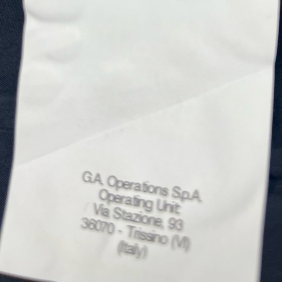 🔥Armani Collezioni Black Agnello Lamb Leather Pencil Skirt wRuffle Hem Holiday - Picture 11 of 13